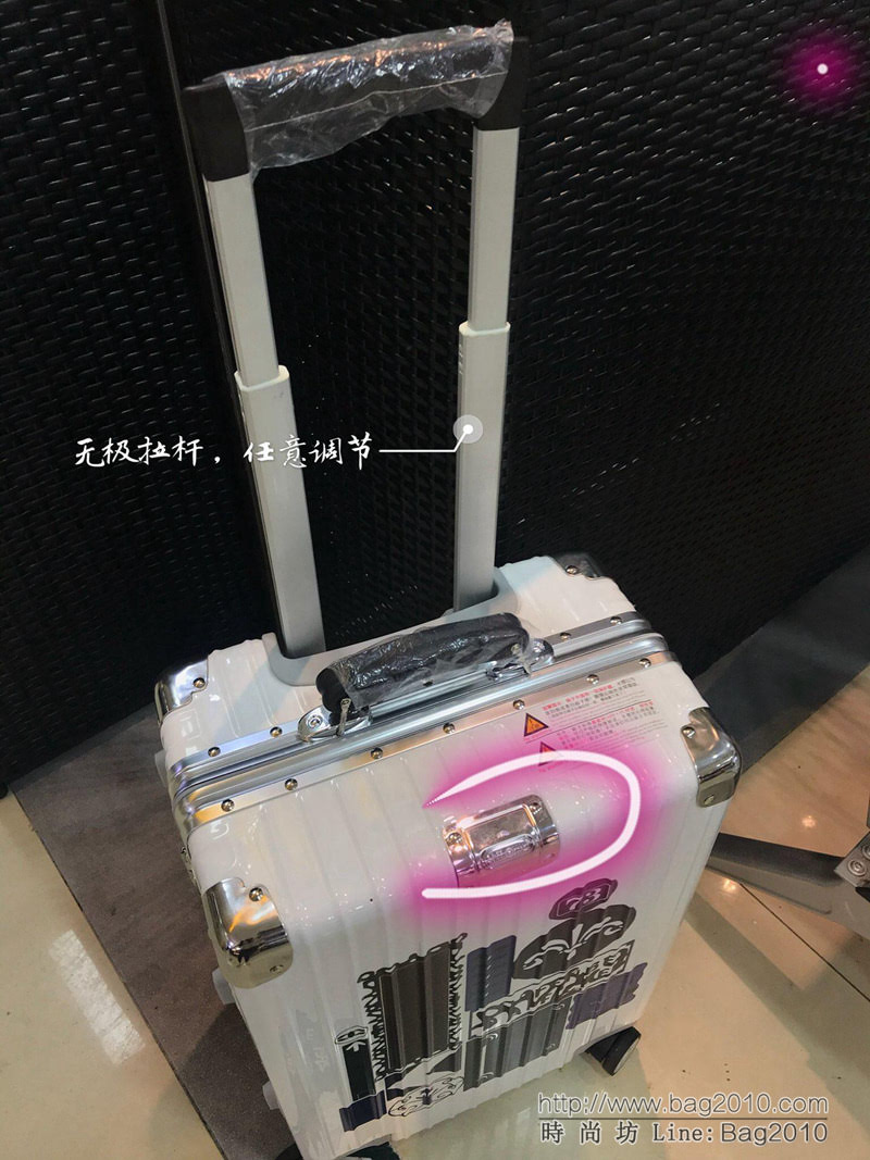 RIMOWA日默瓦 拉杆箱/拉箱 8012A 熱銷復古款 Pc升級版 20寸登機箱  xbt1156